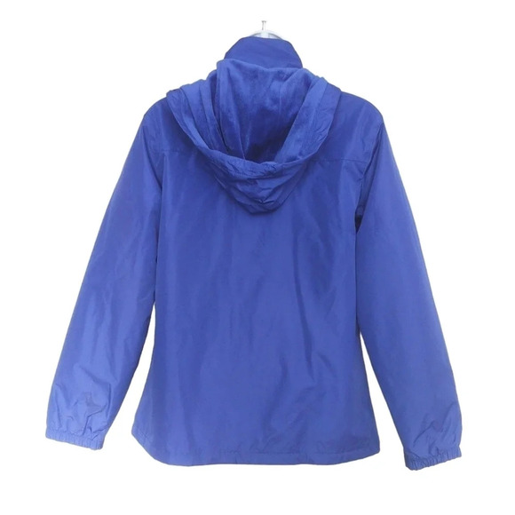 George Classics Water/Wind Resistant Hooded Coat Periwinkle Blue S - Picture 7 of 9
